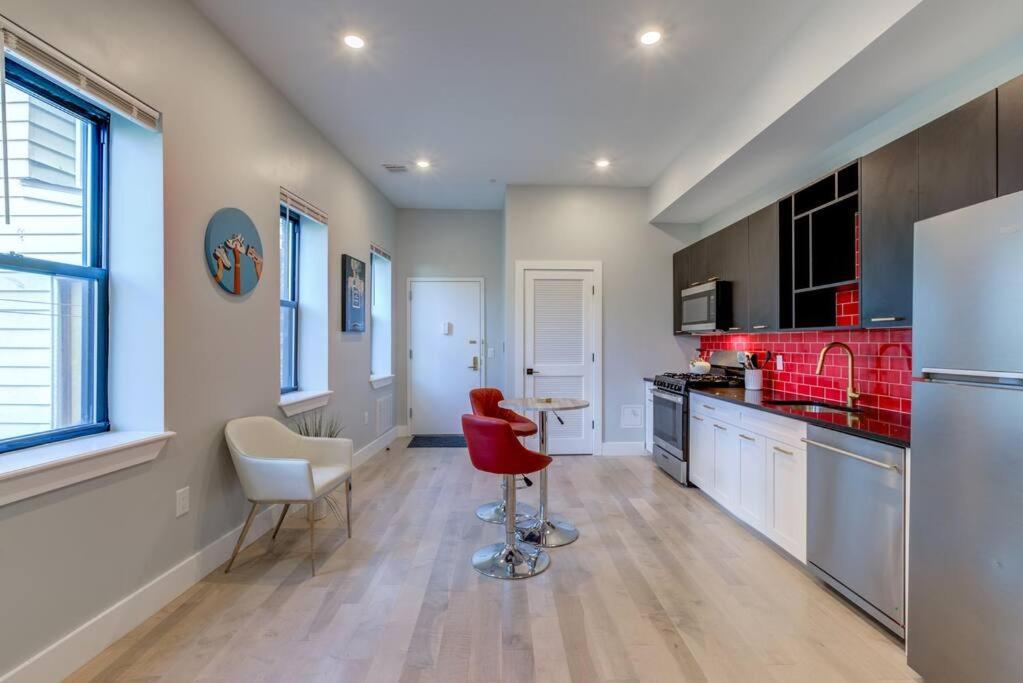 Apartmán Luxury Designer Theme 2Br Apt Near Nyc / Thepath Newark Exteriér fotografie