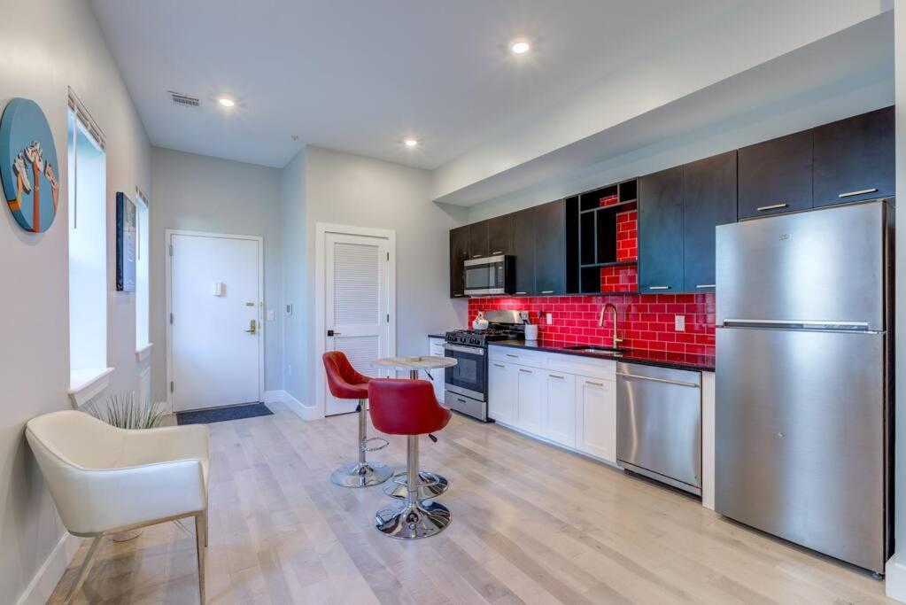 Apartmán Luxury Designer Theme 2Br Apt Near Nyc / Thepath Newark Exteriér fotografie